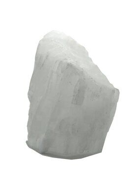 Selenite Charger Raw Crystal True Chunk of Paradise 4" White Charging Stone